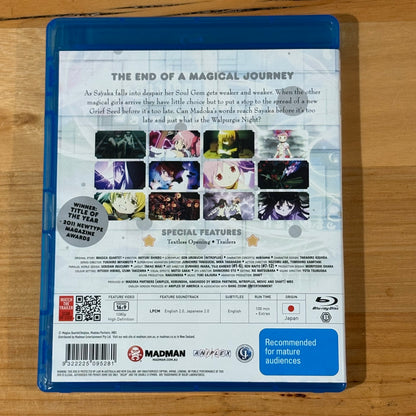 Puella Magi Madoka Magica Blu-ray Anime 3-Disc Box-Set Region B VGC