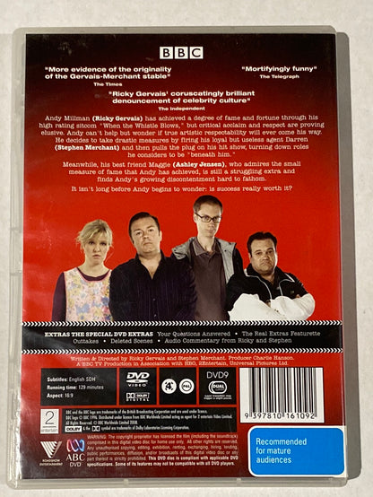 Ricky Gervais DVD Bundle Extras & Derek British Comedy PAL 4 VGC