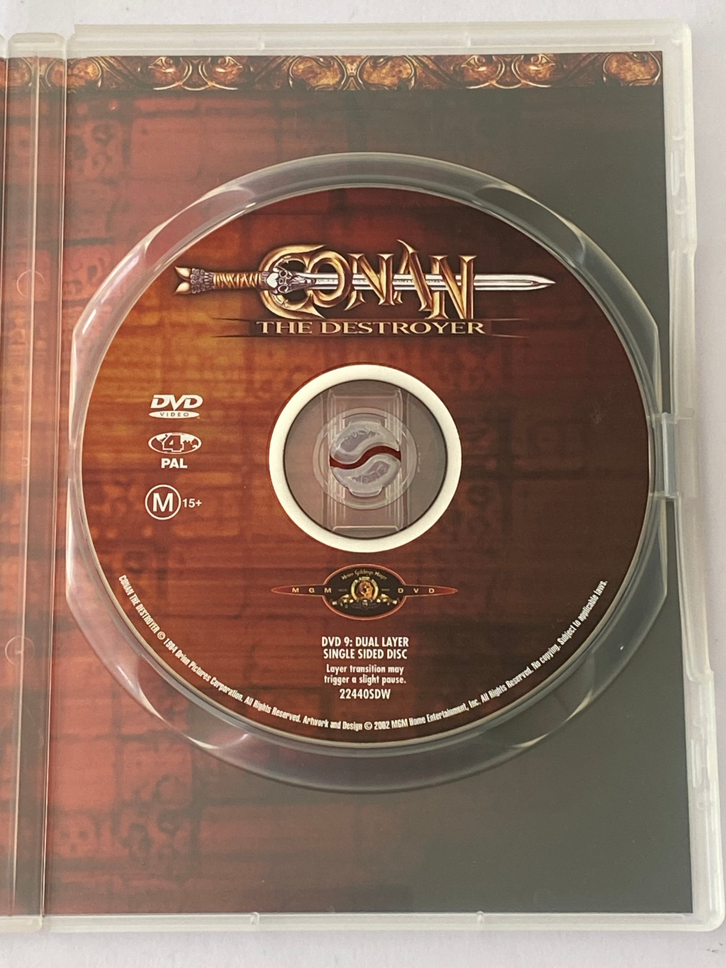 Conan The Destroyer Special Edition DVD PAL 4 VGC