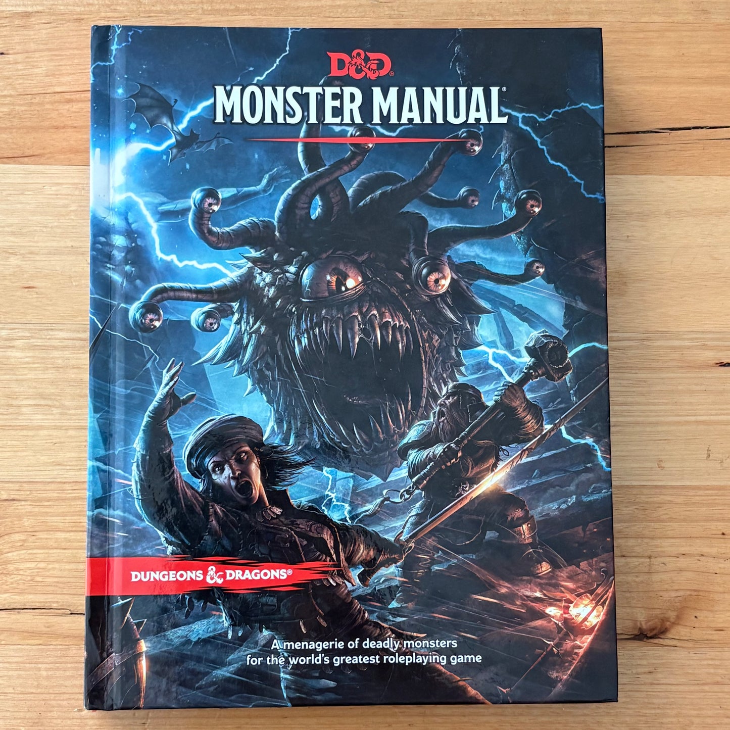 Dungeons & Dragons Monster Manual Hardcover 2014 1st Printing GD