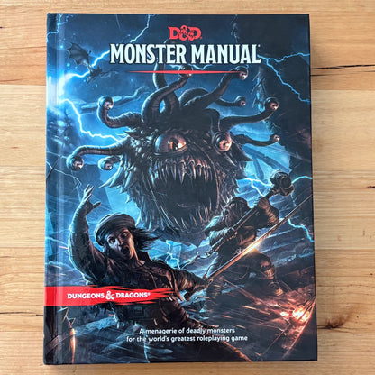 Dungeons & Dragons Monster Manual Hardcover 2014 1st Printing GD