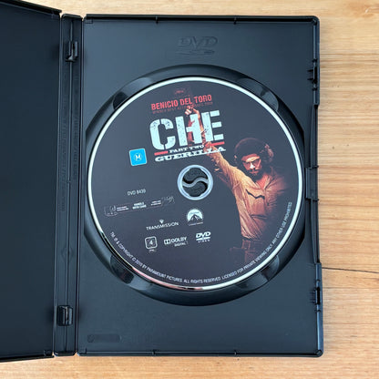 Che Parts 1 & 2 DVD Benicio Del Toro Historical Drama PAL 4 VGC