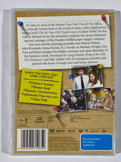 The Office Season 2 Complete 2-Disc Set PAL 2,4 Brand New Sealed