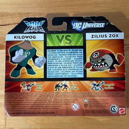 DC Universe Action League Kilowog vs Zilius Zox New Sealed