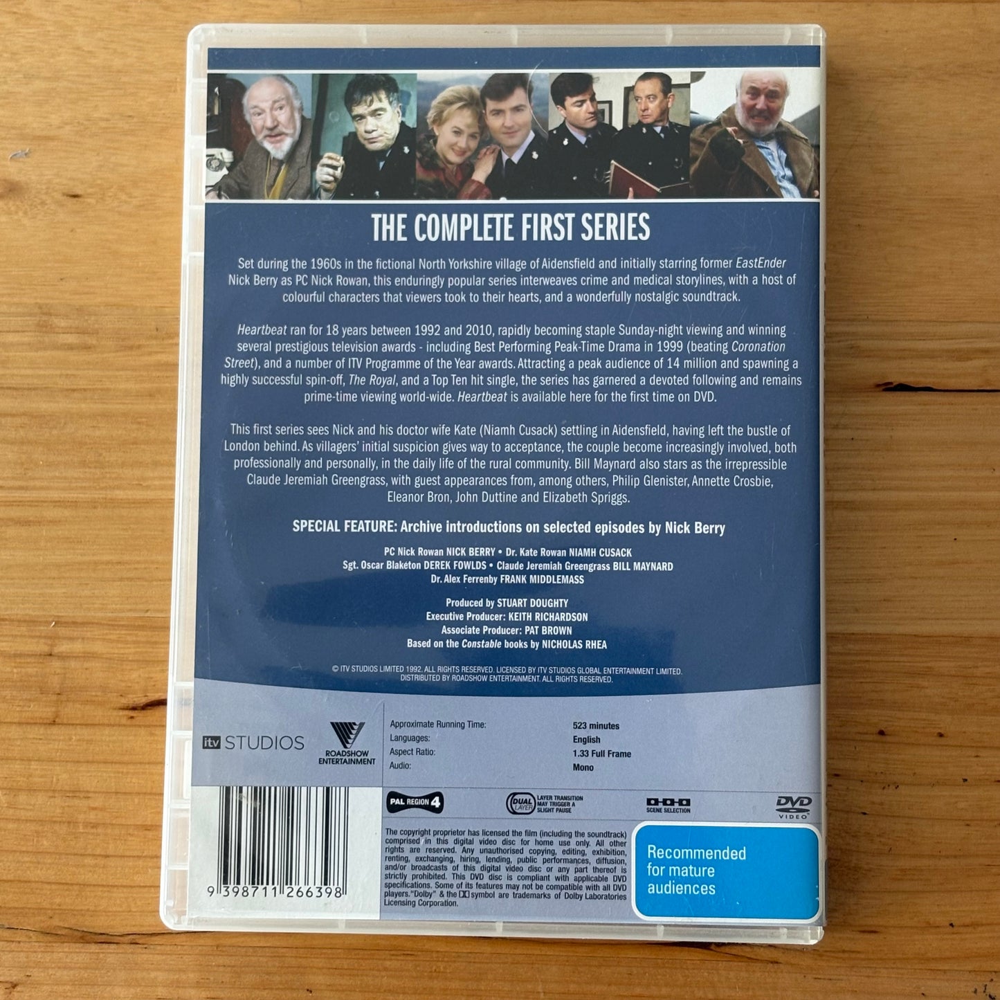 Heartbeat Series 1-7, 16-18 DVD ITV Police Drama Nick Berry VGC