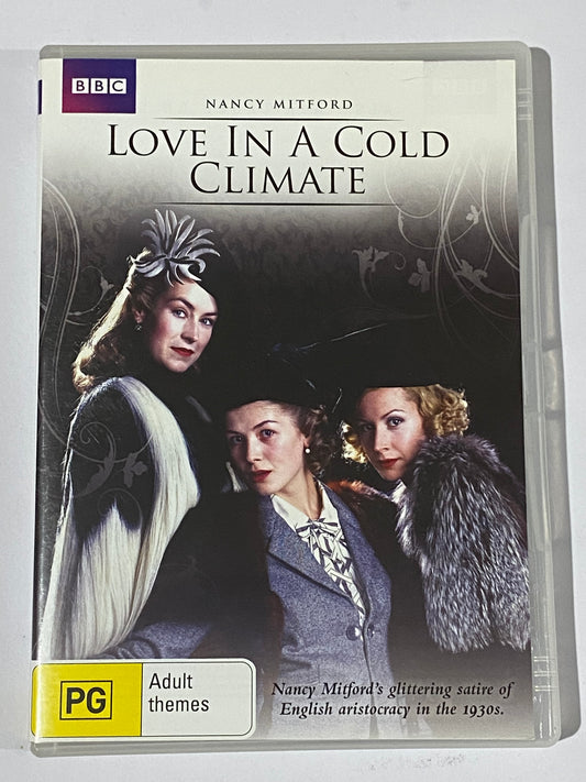 Love In A Cold Climate DVD BBC Drama Nancy Mitford PAL 4 VGC