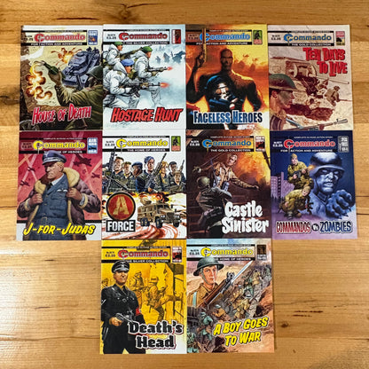 Commando War Comics x 10 Bundle Printed 2019 DC Thomson 146