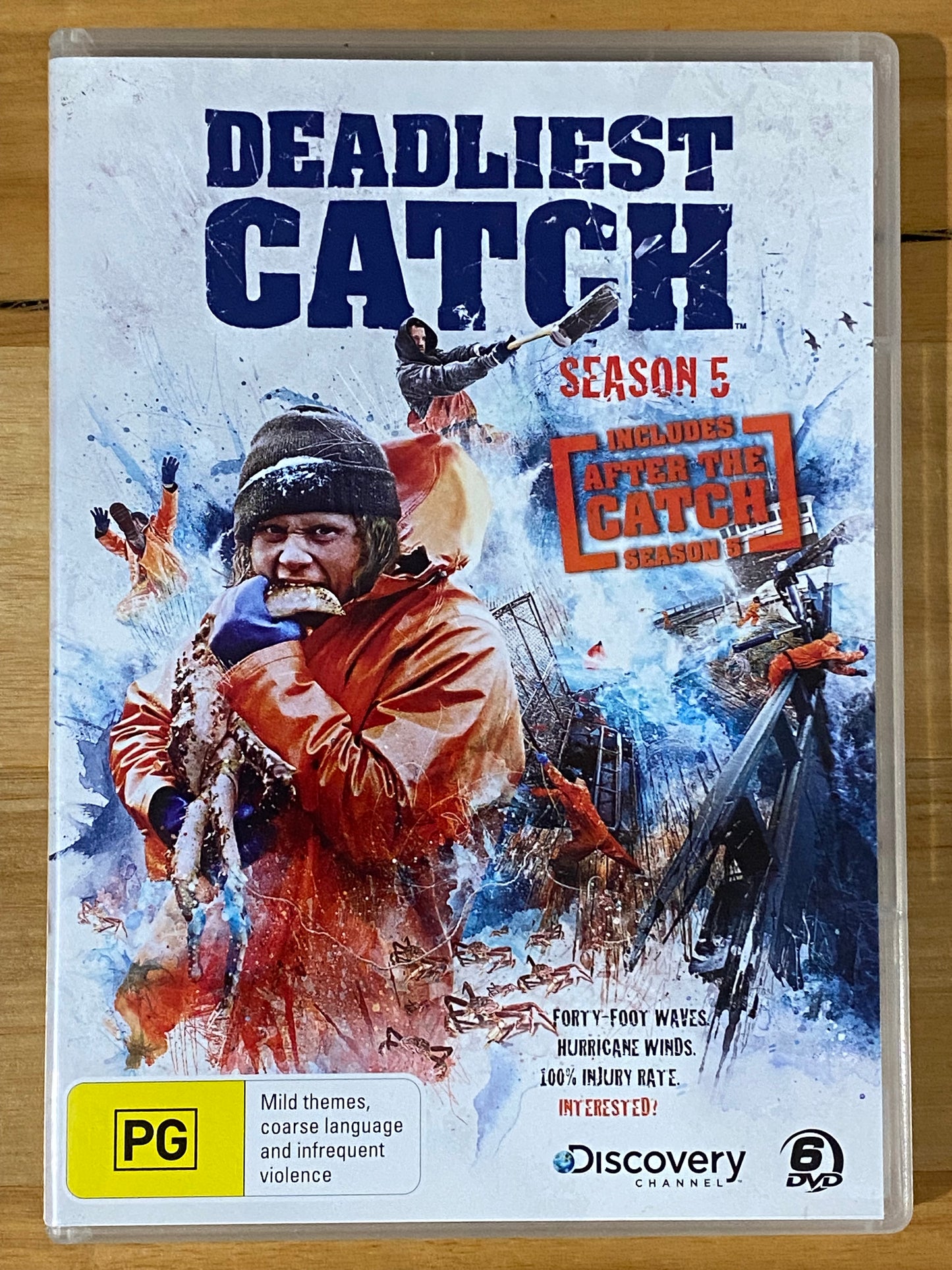 Deadliest Catch Season 1-11 DVD Discovery Channel PAL 4 VGC