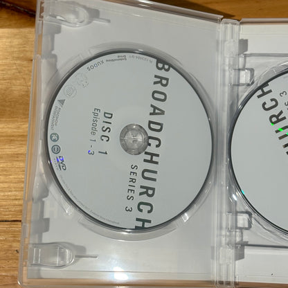 Broadchurch Series 1-3 Complete DVD Olivia Colman David Tennant PAL 4 VGC