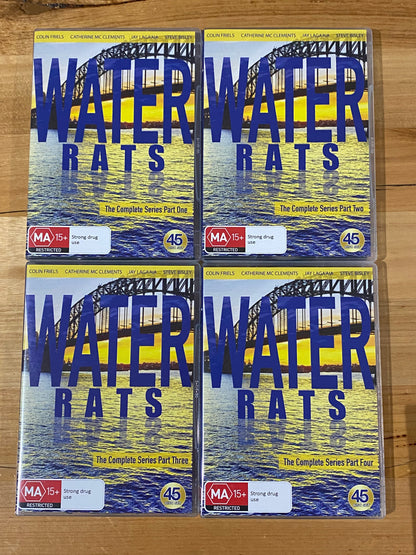 Water Rats Complete Series DVD Every Episode 45-Disc PAL 4 VGC