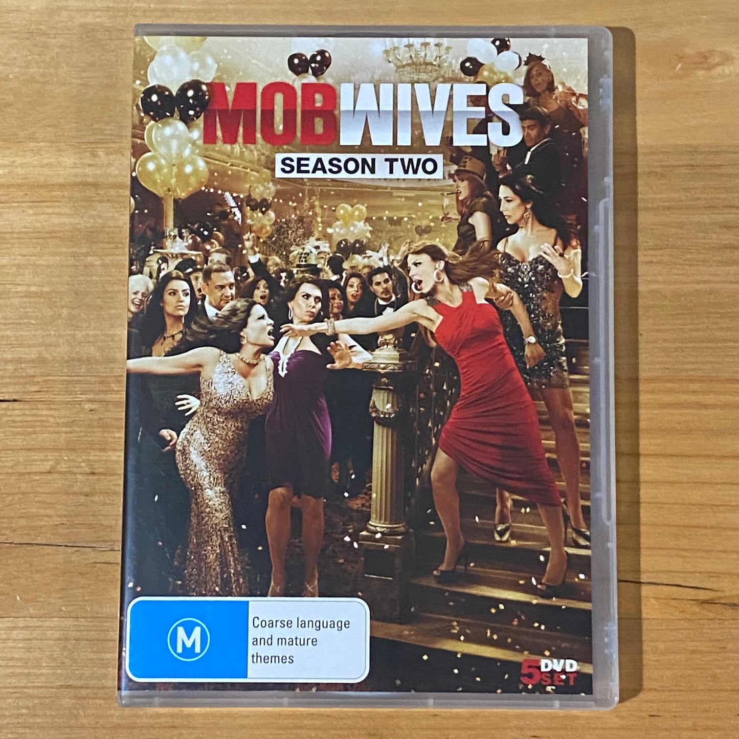 Mob Wives Seasons 1-4 & Big Ang Season 1 Box-Set DVD NTSC 0 VGC