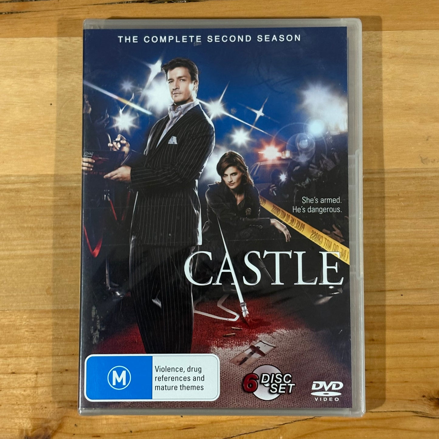 Castle Seasons 2 and 4 DVD Nathan Fillion PAL 4 Both New and Sealed