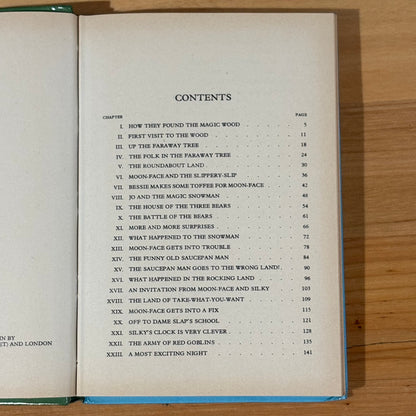 The Enchanted Wood by Enid Blyton Hardcover 1972 GD