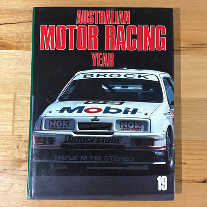 Australian Motor Racing Yearbook 19 1989/90 Hardcover GD