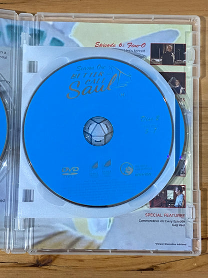 Better Call Saul Season 1 DVD 3-Disc Set US Drama PAL 4 VGC