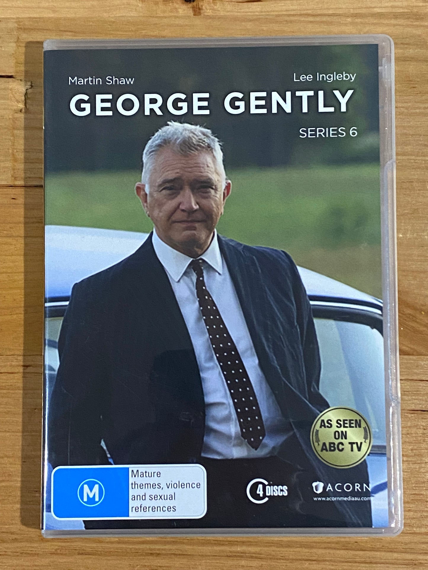 George Gently Series 1,3,4 + 6 DVD British Detective Drama PAL 4 VGC