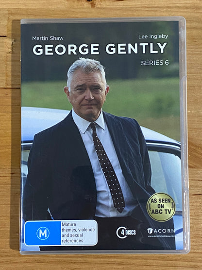 George Gently Series 1,3,4 + 6 DVD British Detective Drama PAL 4 VGC