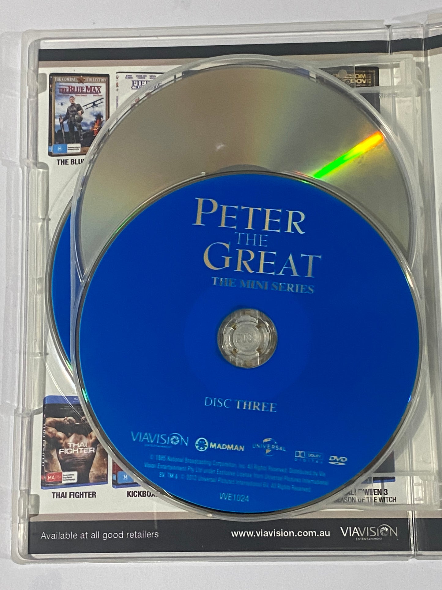 Peter The Great DVD Mini-Series Historical Drama 4-Disc Set NTSC 4 VGC