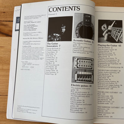 The Guitar Handbook by Ralph Denyer A Unique Source Book Vintage GD
