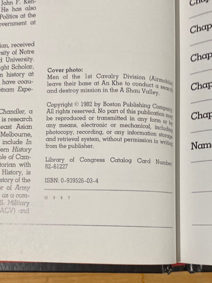 The Vietnam Experience: America Takes Over Hardcover Boston Publishing Company GD