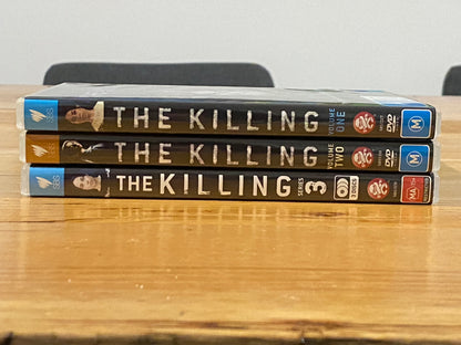 The Killing Volume 1-3 Complete Set DVD Danish Crime Drama PAL ALL VGC