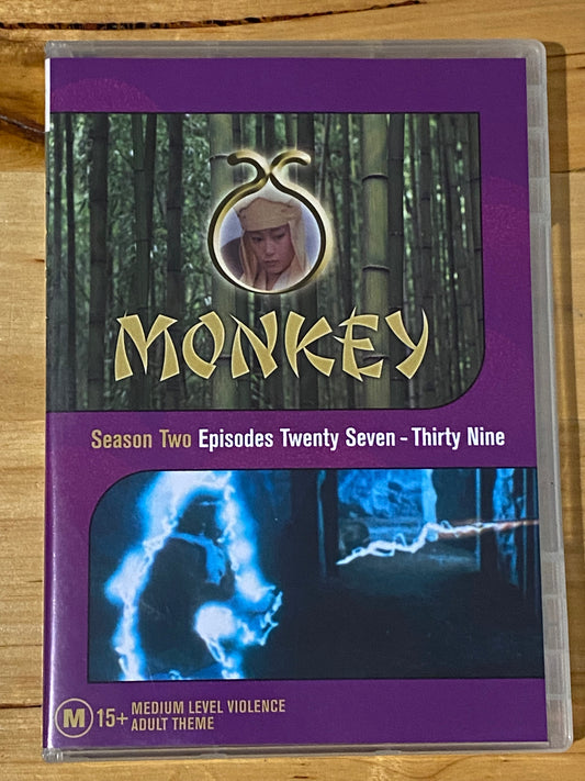 Monkey DVD Season 2 Episodes 27-39 Japanese Classic TV Show Pal 0 VGC