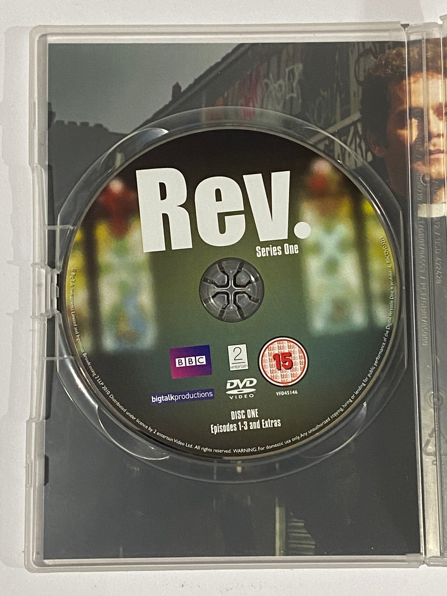 Rev Series 1 DVD BBC Comedy Tom Hollander Olivia Coleman 2-Disc Set PAL 2,4 VGC