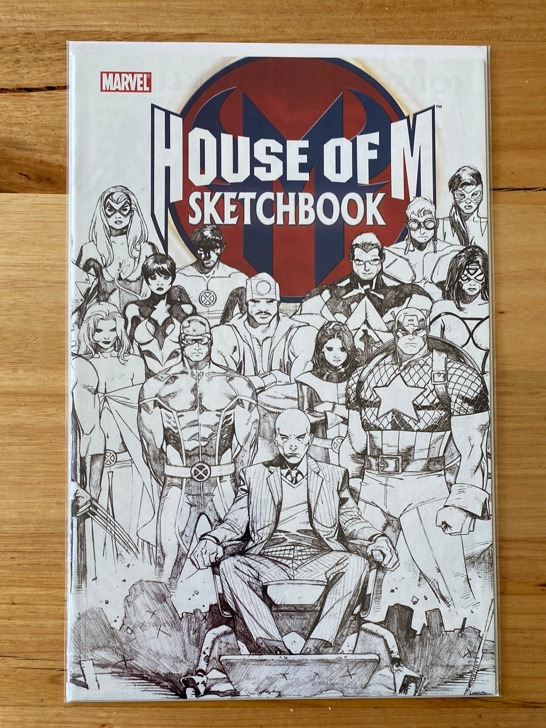 HOUSE OF M SKETCHBOOK