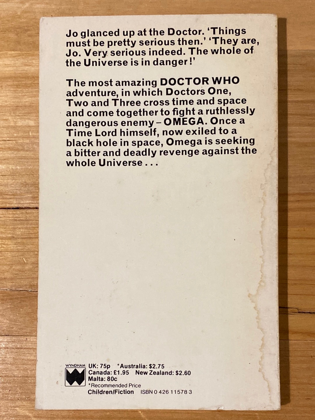 Doctor Who 10 Paperbacks Target Books 1970s, 80s and 90s VGC Bundle 6