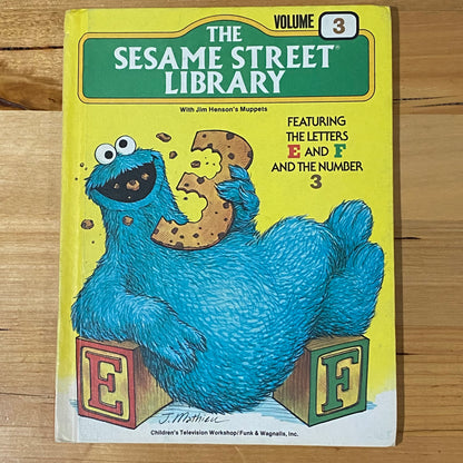 The Sesame Street Library Complete Set Jim Henson 1978-79 Hardcovers GD