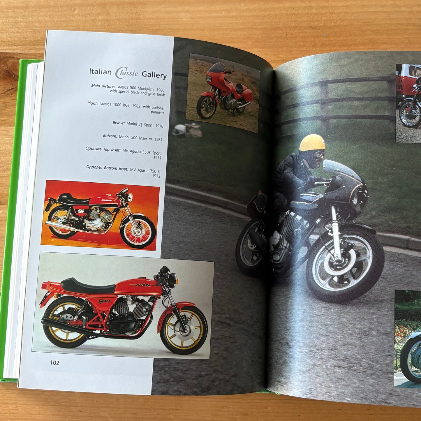 Mick Walker's Italian Classic Gallery The Road Bikes Hardcover 1991 GD