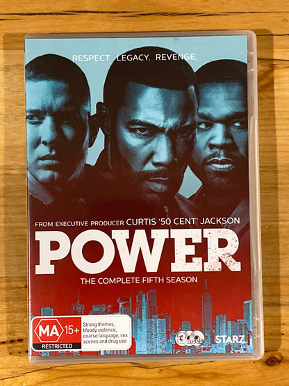 Power Complete Fifth Season DVD 3-Disc PAL 4 VGC