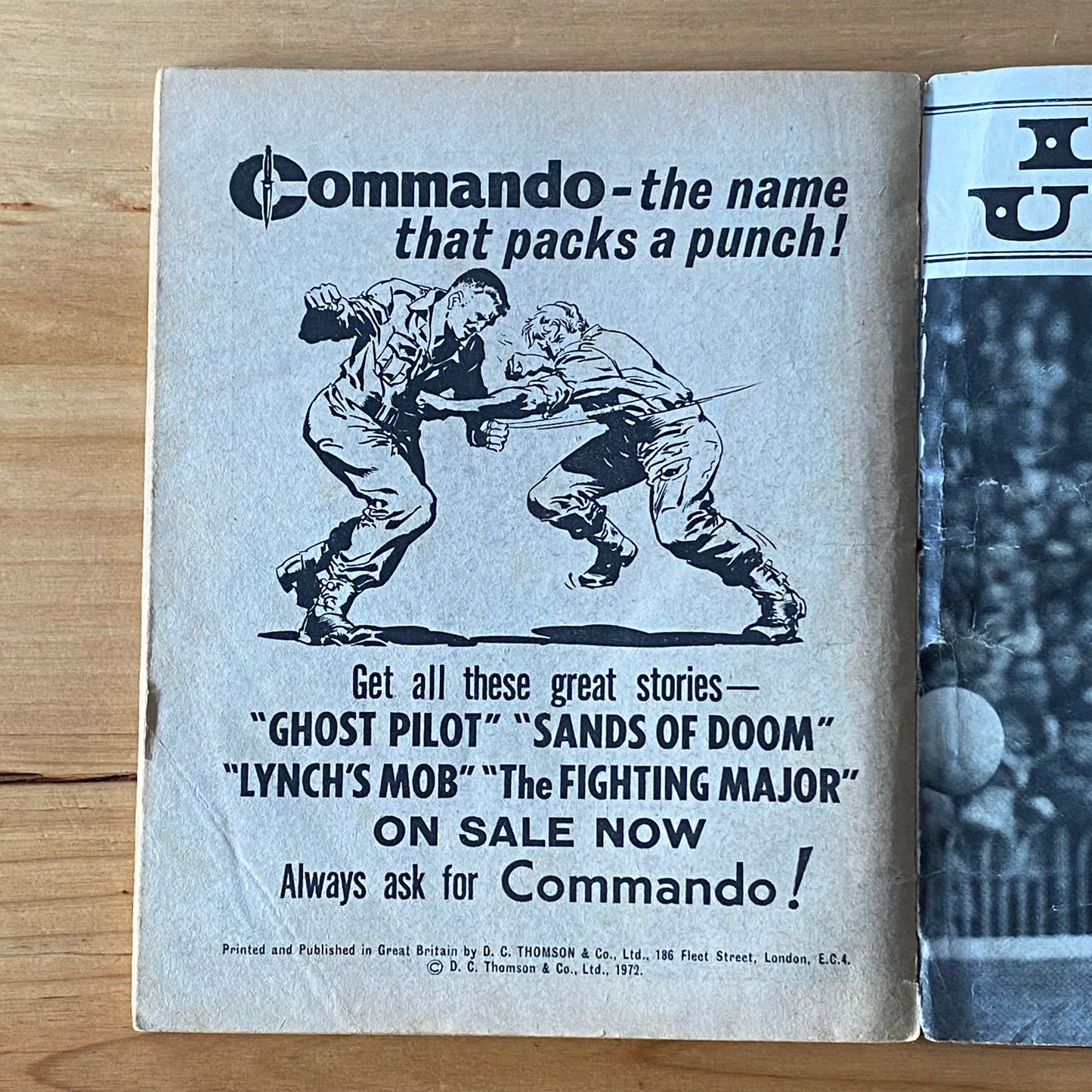 Commando War Comic #643 Ghost Pilot 1972