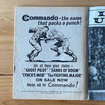 Commando War Comic #643 Ghost Pilot 1972