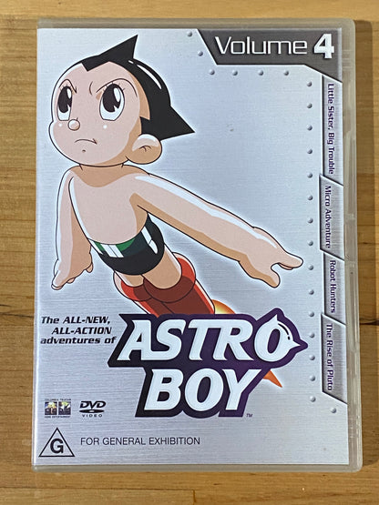 Astro Boy Volumes 1-4 DVD 2003 TV Series PAL 4 VGC