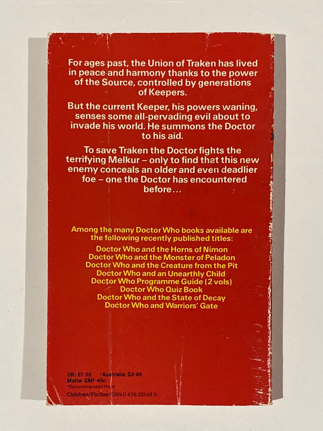 Doctor Who 10 Paperbacks Target Books 1980s VGC Bundle 5