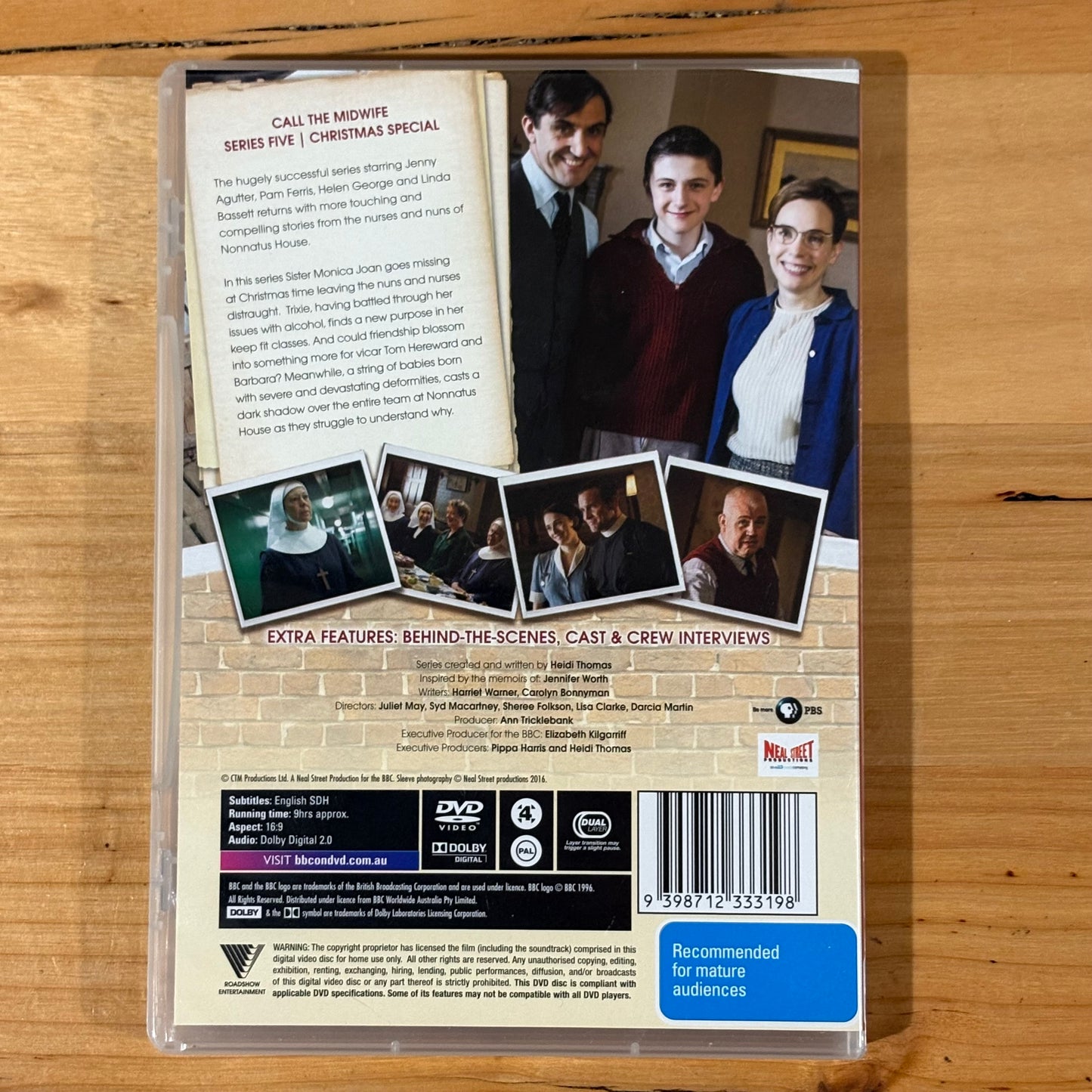 Call The Midwife Series 1-6 DVD BBC British Drama PAL 4 VGC Series 4 is new