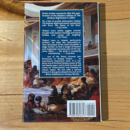 The Arabian Nightmare by Robert Irwin Hardcover 1987 GD