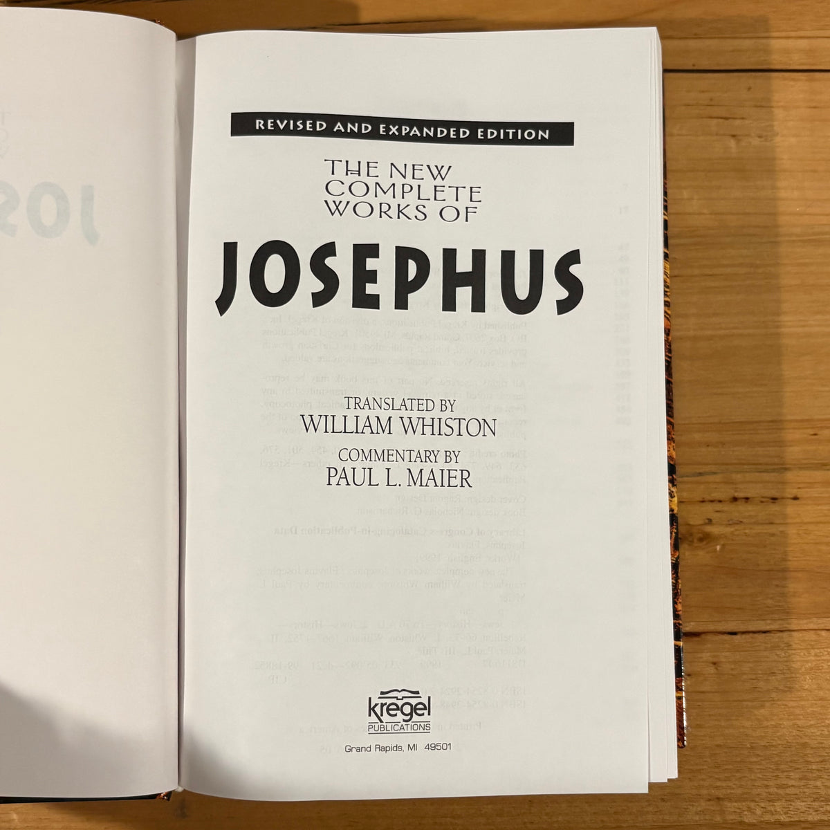 Josephus The New And Complete Works Revised Ed 1999 Hardcover GD