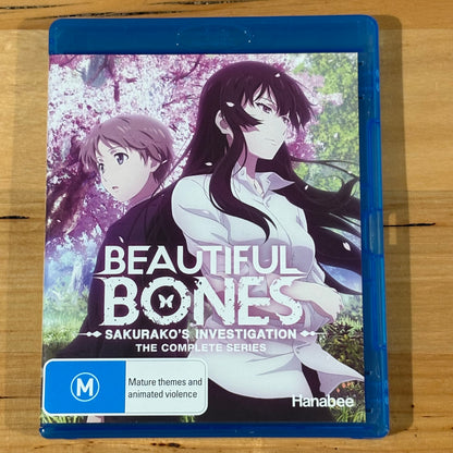 Beautiful Bones Sakurako's Investigation Complete Blu-ray Anime 2-Disc Reg B VGC