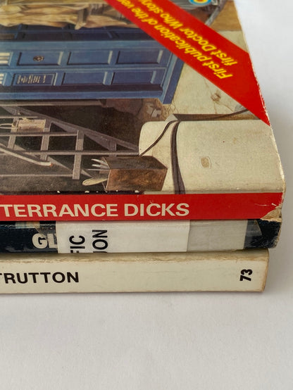 Doctor Who First Doctor 3 Paperbacks Target Books 1980s VGC