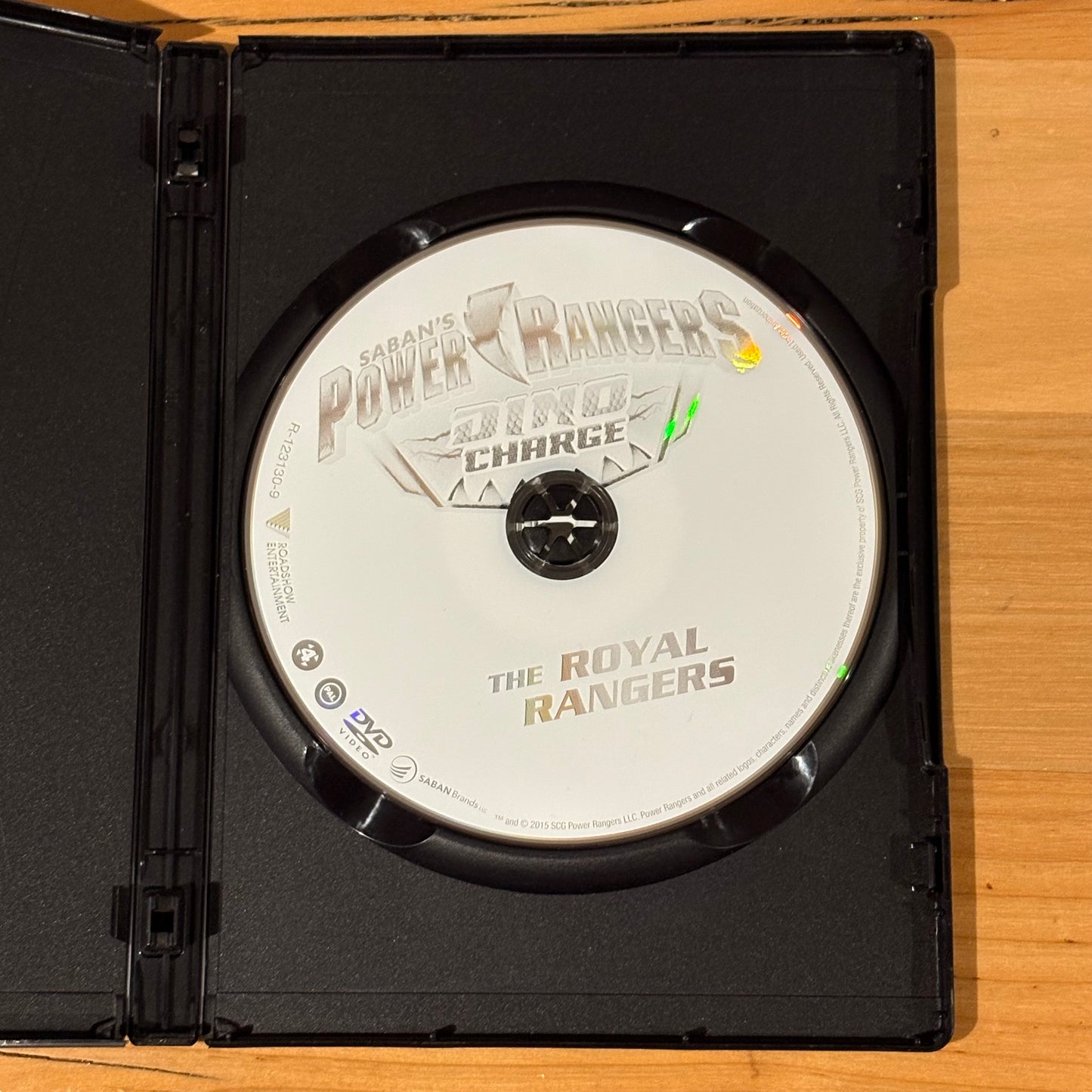 Saban's Power Rangers Dino Charge DVD The Royal Rangers PAL 4 VGC