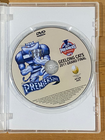 Premiers 2011 Geelong Cats DVD AFL PAL 4 VGC