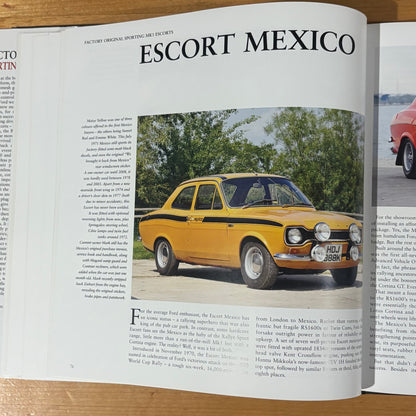 Factory Original Sporting Mk1 Escorts by Dan Williamson Ford Escorts Hardcover 2011 GD