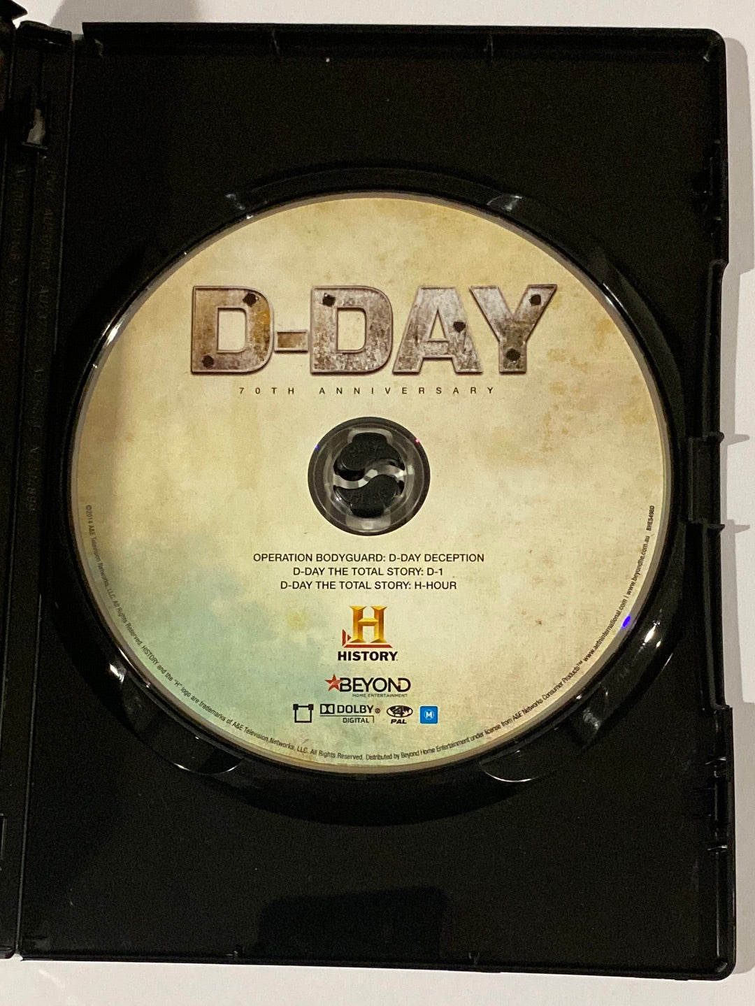 D-Day 70th Anniversary Commemorative Gift Set DVD 4-Disc Set History Channel VGC