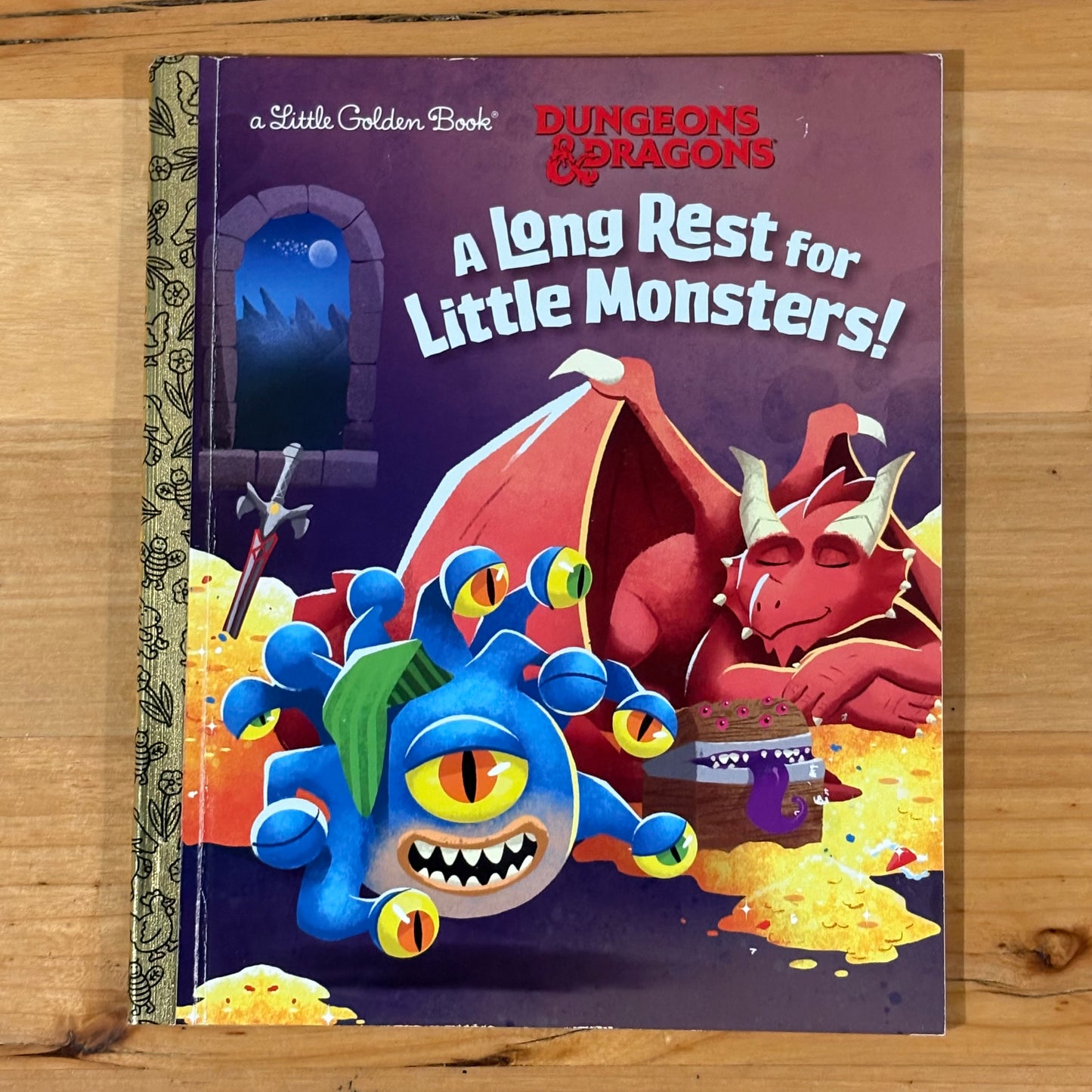 Little Golden Book Dungeons and Dragons A Long Rest For Little Monsters! GD