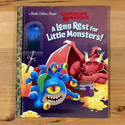 Little Golden Book Dungeons and Dragons A Long Rest For Little Monsters! GD
