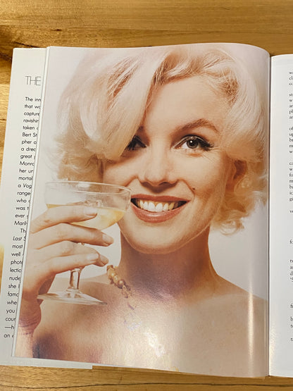 The Last Sitting by Bert Stein Marilyn Monroe Hardcover 1993 GD