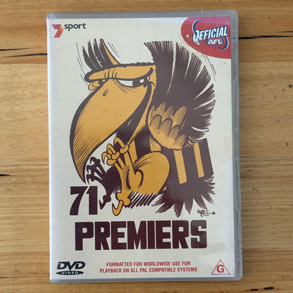 Hawthorn Premiers DVD Bundle of 8 Hawks AFL Grand Finals PAL 4 VGC
