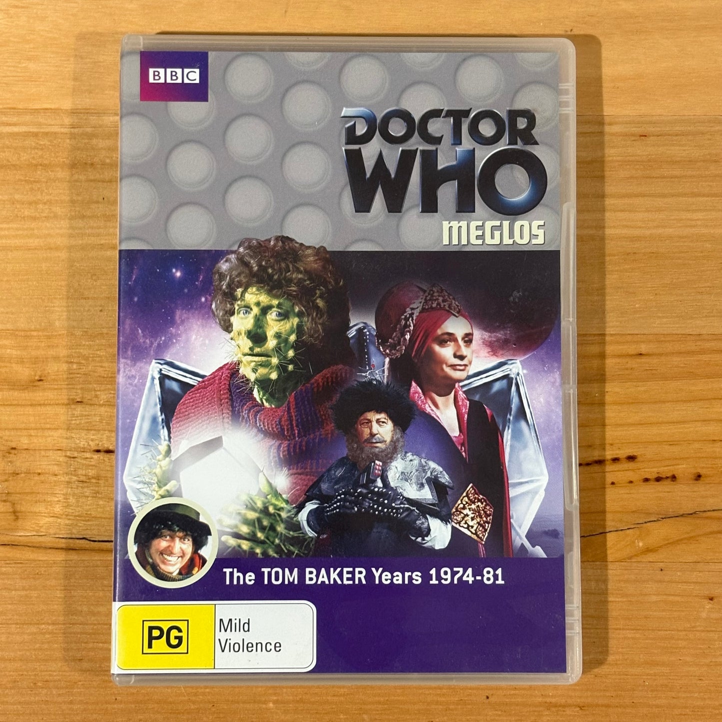 Doctor Who Meglos The Tom Baker Years DVD BBC PAL 4 VGC